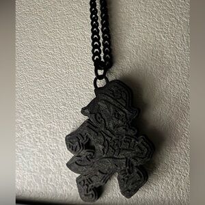 Black Sparkle Fighting Irish ☘️ Football Hype Chain